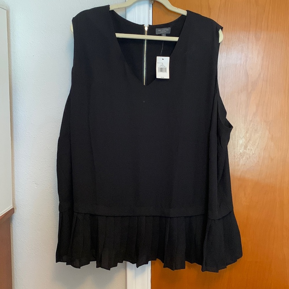 The Limited size 3x black tank top NWT